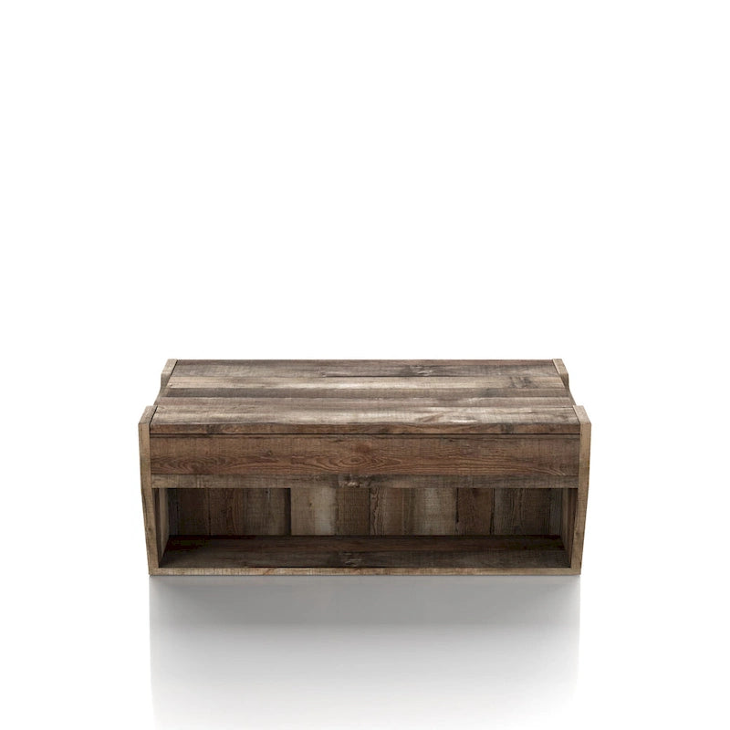 Table basse relevable en bois Rere Rustic de 104 cm