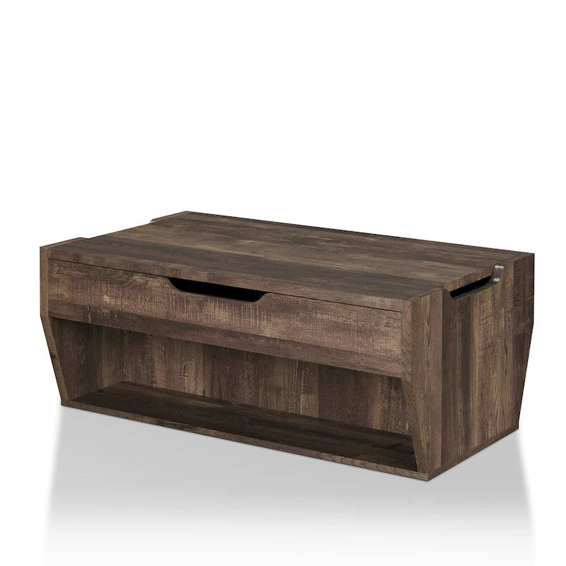 Table basse relevable en bois Rere Rustic de 104 cm