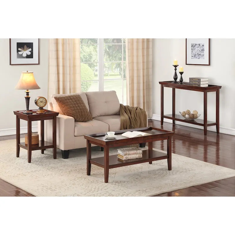 Table d'appoint Ledgewood avec étagère