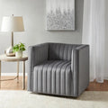  Gayley Channel Tufted Swivel Armchair