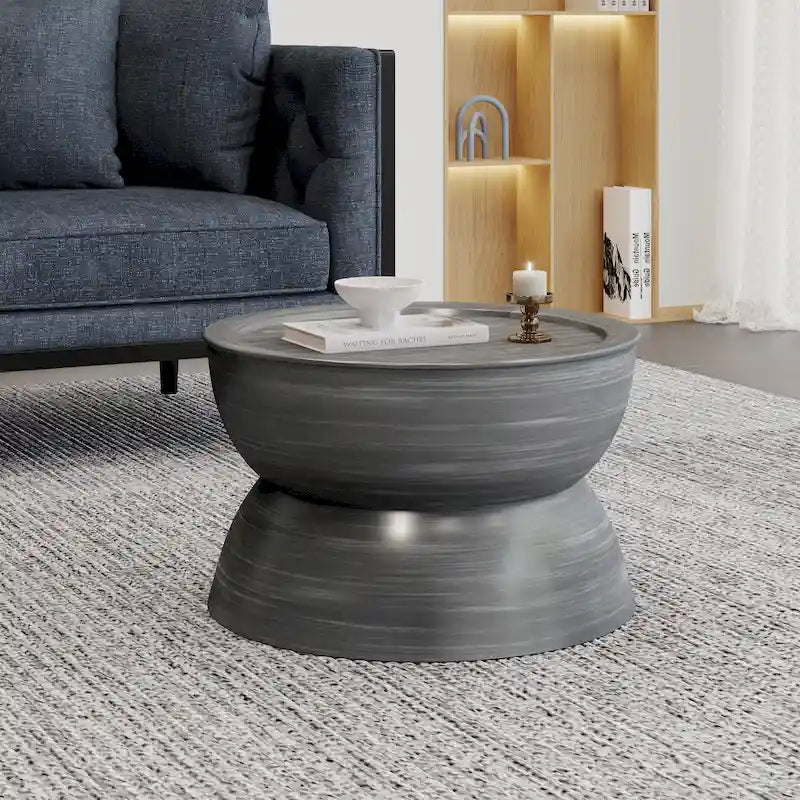 Table basse Minkler Iron Hourglass