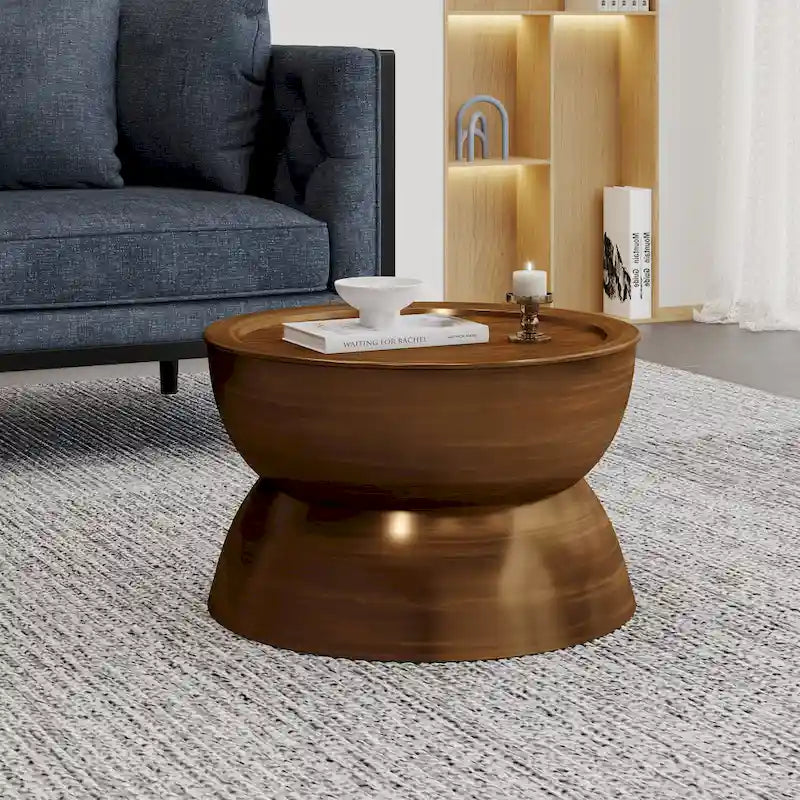 Table basse Minkler Iron Hourglass