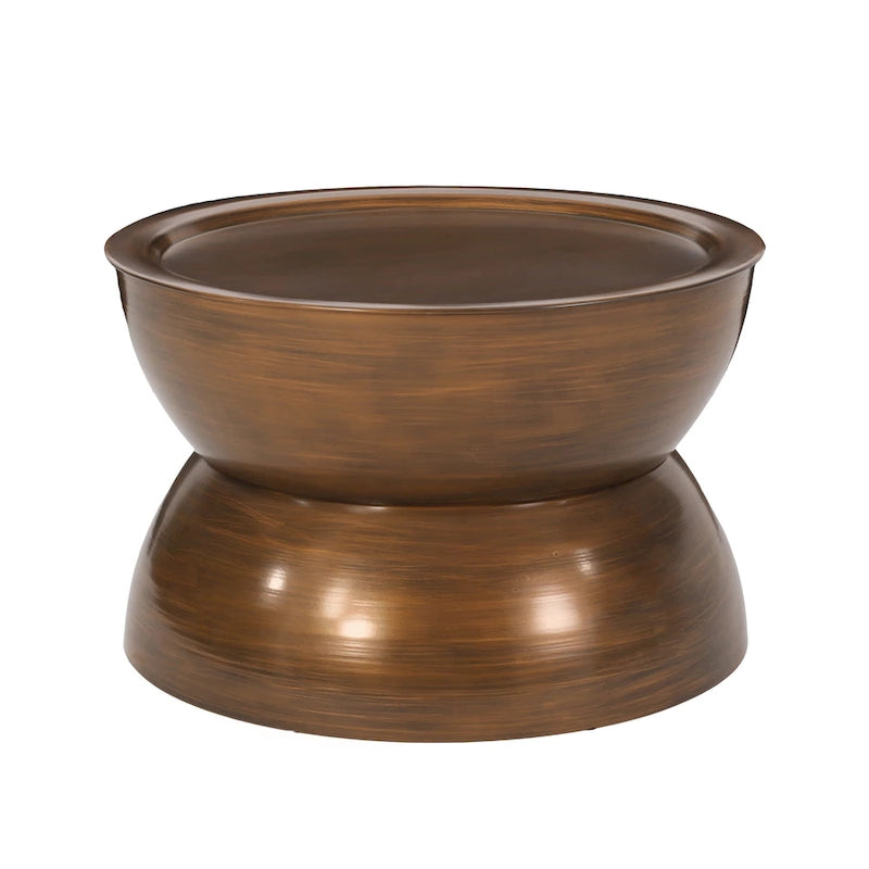 Table basse Minkler Iron Hourglass
