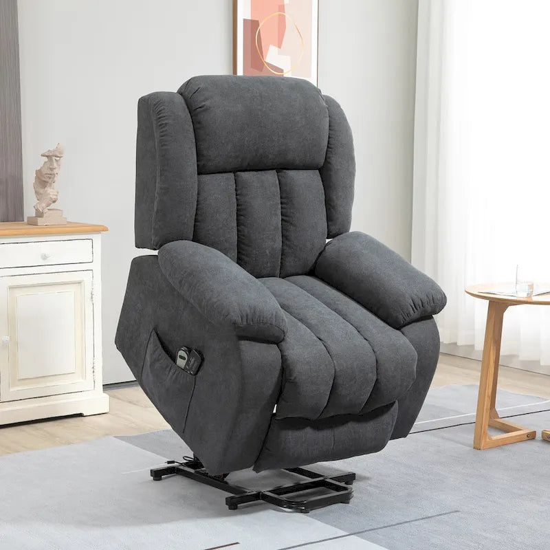  Power Lift Recliner Chair for Elderly Big and Tall with Massage