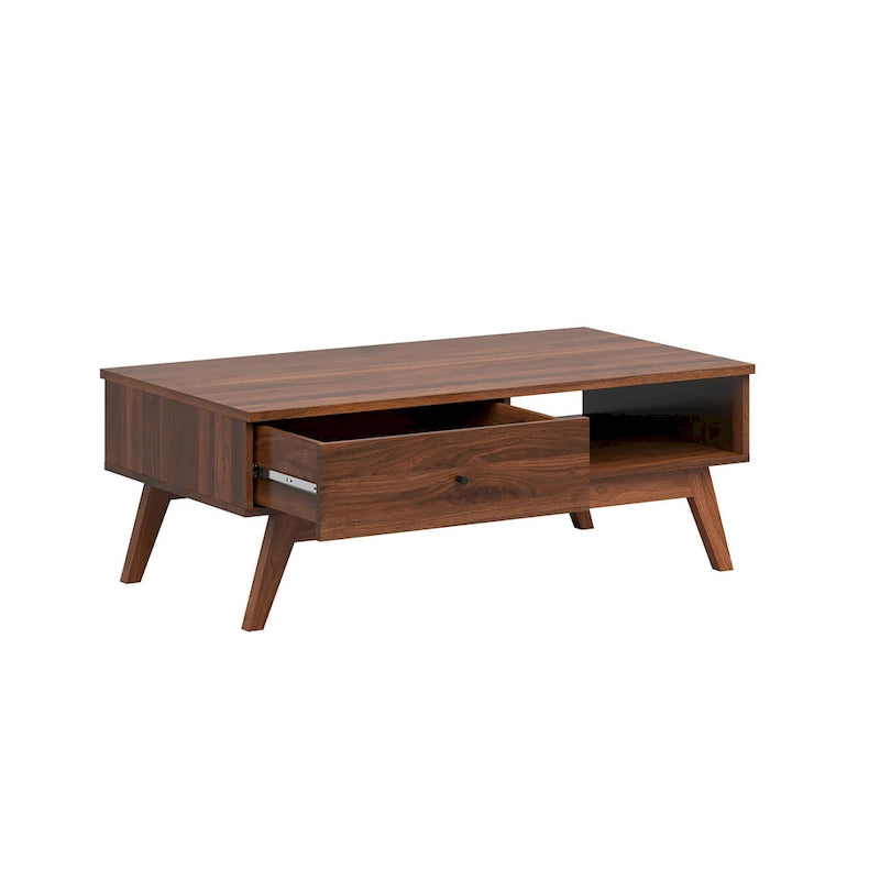 Table basse noyer