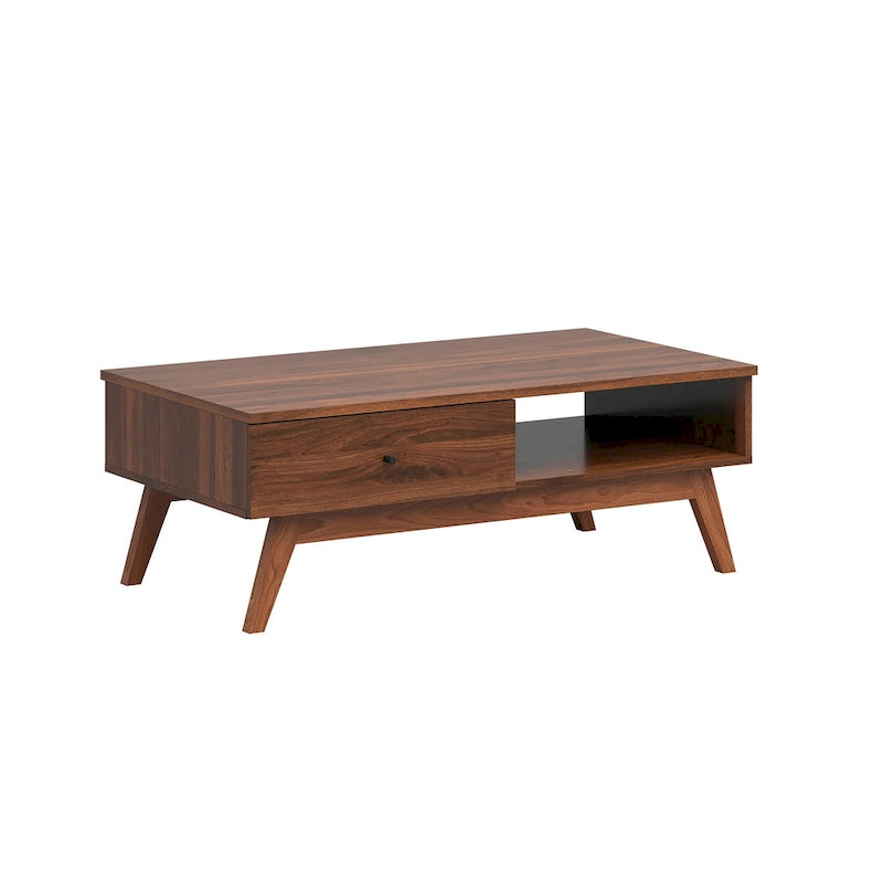 Table basse noyer