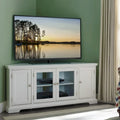  85386 Corner TV Stand with Enclosed Storage