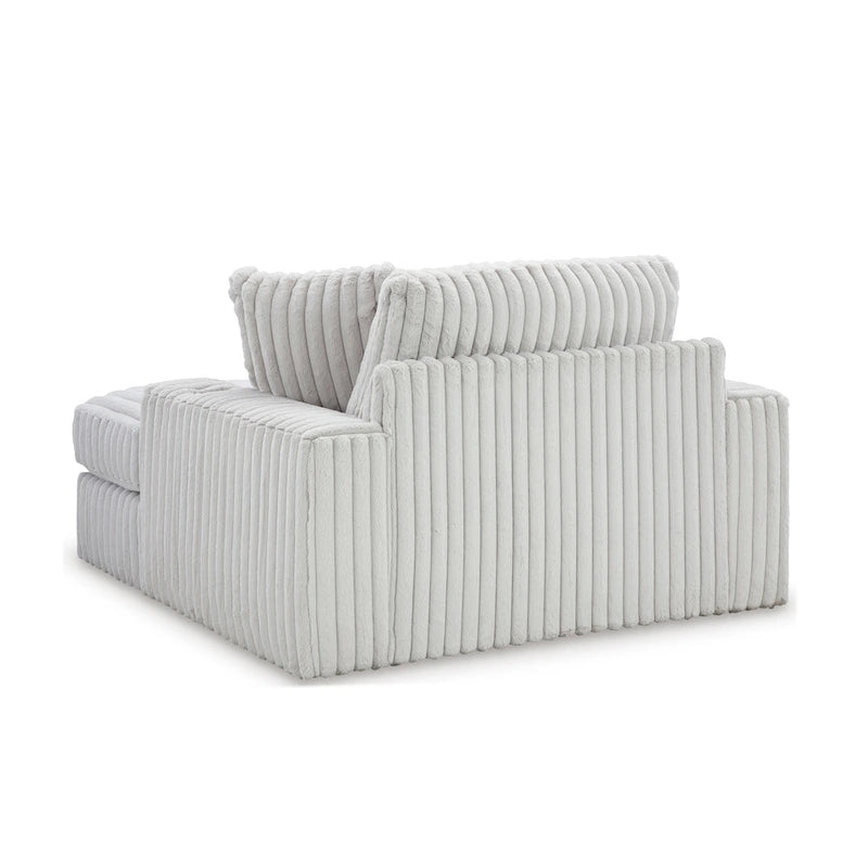 Chaise longue surdimensionnée avec porte-gobelets et chargement USB