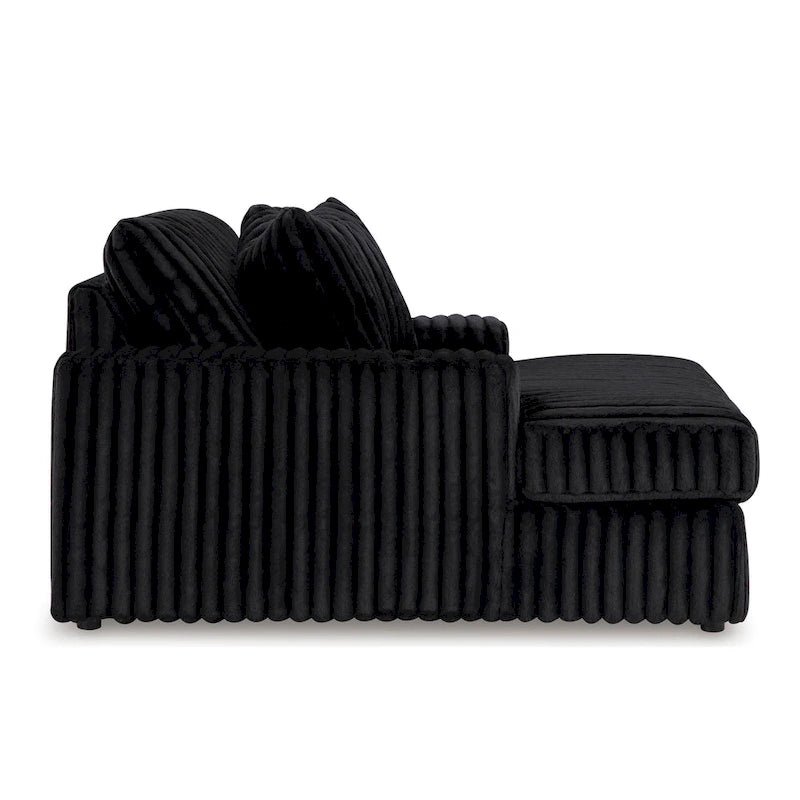 Chaise longue surdimensionnée avec porte-gobelets et chargement USB