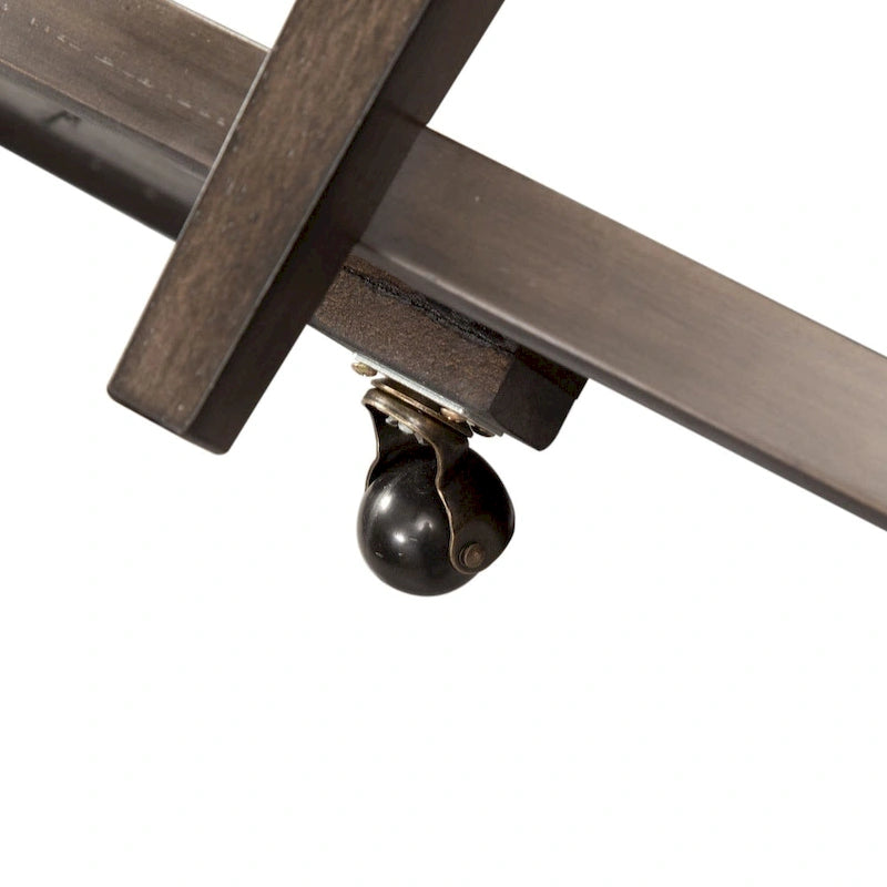 Table basse ovale Espresso Stone