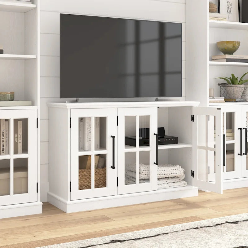 Meuble TV de 117 cm pour téléviseur de 65 pouces
