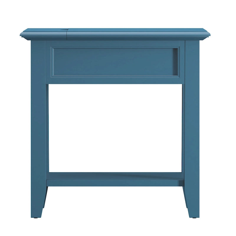 Table de chevet à 1 tiroir avec station de charge