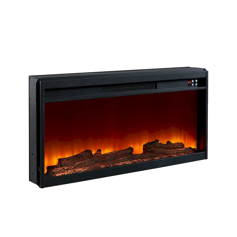 Meuble TV de ferme 72 avec cheminée - Peut accueillir un téléviseur jusqu'à 75 pouces - 73L x 35H x 14P