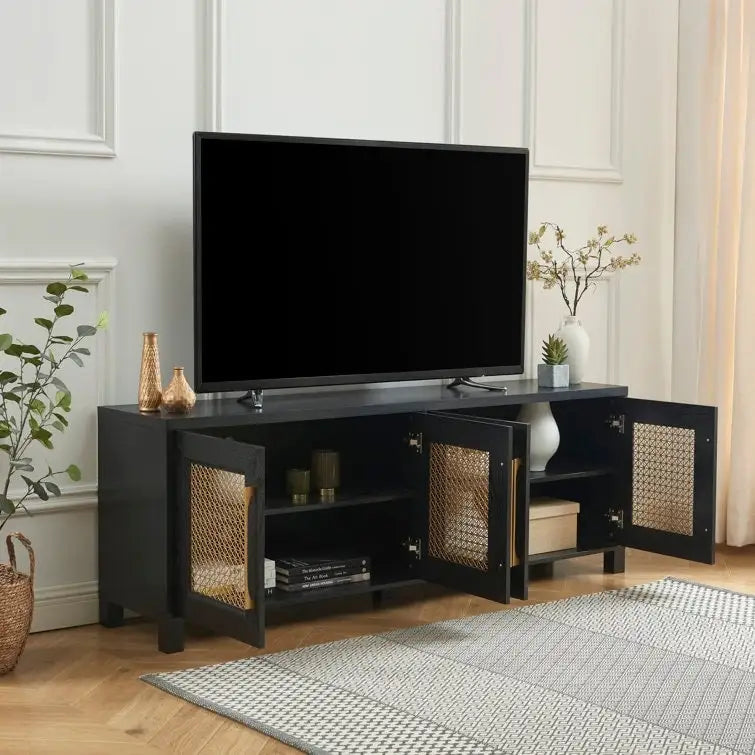 Meuble TV console multimédia de 69,5 po