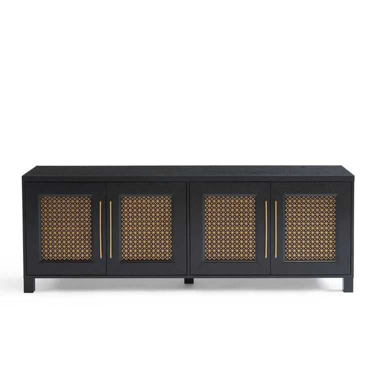 Meuble TV console multimédia de 69,5 po