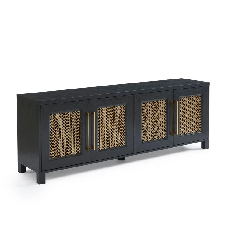 Meuble TV console multimédia de 69,5 po
