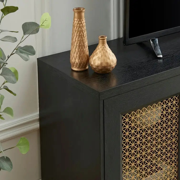 Meuble TV console multimédia de 69,5 po