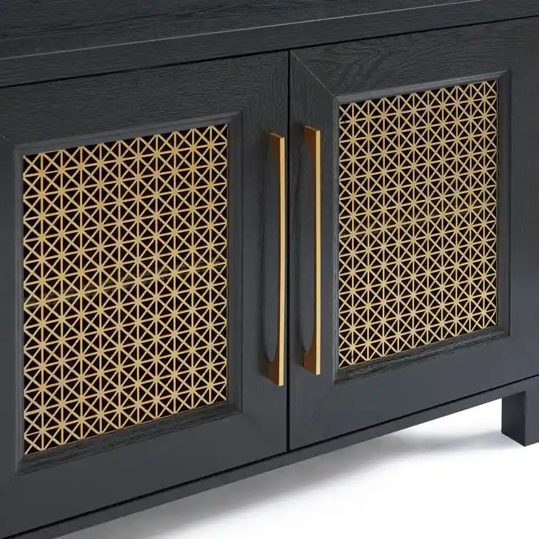 Meuble TV console multimédia de 69,5 po