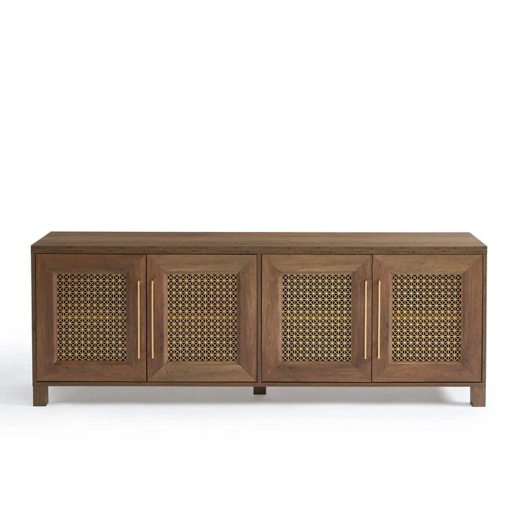 Meuble TV console multimédia de 69,5 po