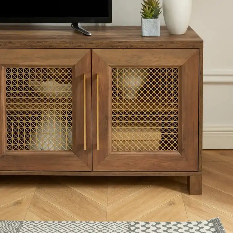 Meuble TV console multimédia de 69,5 po
