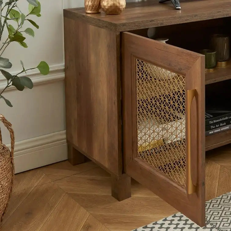 Meuble TV console multimédia de 69,5 po