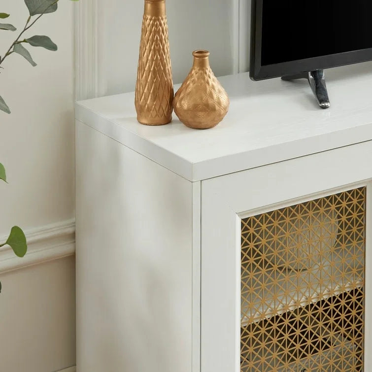 Meuble TV console multimédia de 69,5 po