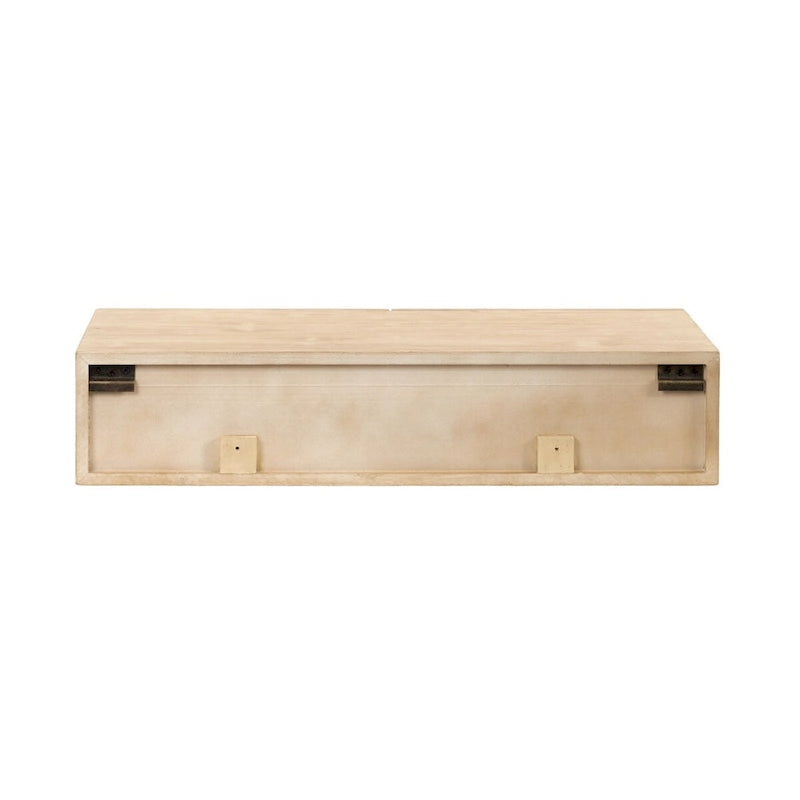 Console flottante en rotin - 28x13x6